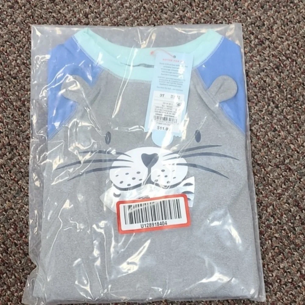 New! Cat‎ & Jack Seal Face Rash Guard
